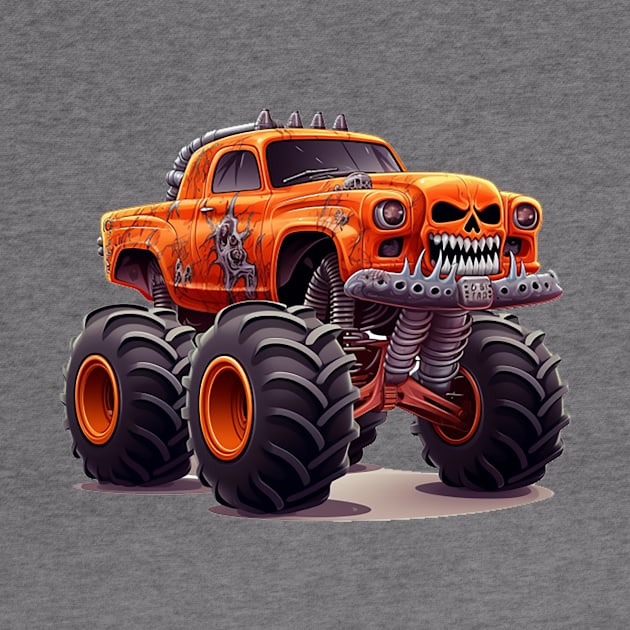 Halloween Monster Truck by julia_printshop